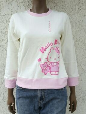 Girls Y2K Hello Kitty Sweatshirt